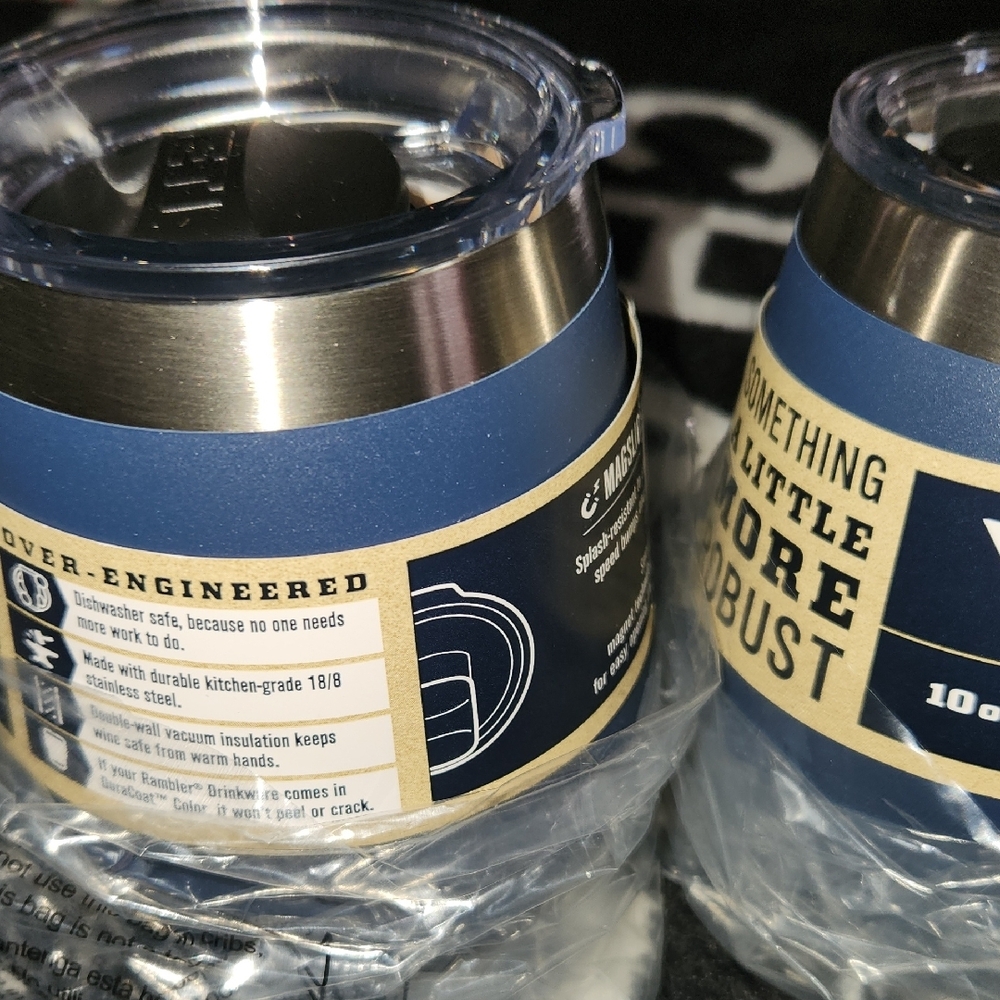 YETI Rambler Blue Wine Tumblers - Picture 4 of 9